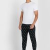Pack de 2 camisetas básicas de cuello redondo Ralph Lauren blancas para hombre Pack de 2 camisetas básicas de cuello redondo Ralph Lauren blancas para hombre