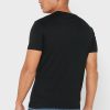 Pack de 2 camisetas Ralph Lauren Essential con cuello en V para hombre, color negro Pack de 2 camisetas Ralph Lauren Essential con cuello en V para hombre, color negro