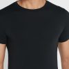 Pack de 2 camisetas Ralph Lauren Essential de cuello redondo para hombre, color negro Pack de 2 camisetas Ralph Lauren Essential de cuello redondo para hombre, color negro