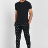 Pack de 2 camisetas Ralph Lauren Essential de cuello redondo para hombre, color negro Pack de 2 camisetas Ralph Lauren Essential de cuello redondo para hombre, color negro