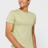 Pack de 3 camisetas de cuello redondo Ralph Lauren para hombre, color verde Pack de 3 camisetas de cuello redondo Ralph Lauren para hombre, color verde
