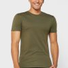 Pack de 3 camisetas de cuello redondo Ralph Lauren para hombre, color verde Pack de 3 camisetas de cuello redondo Ralph Lauren para hombre, color verde