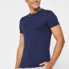 Pack de 3 camisetas Ralph Lauren azules de cuello redondo para hombre Pack de 3 camisetas Ralph Lauren azules de cuello redondo para hombre