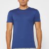Pack de 3 camisetas Ralph Lauren azules de cuello redondo para hombre Pack de 3 camisetas Ralph Lauren azules de cuello redondo para hombre