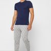 Pack de 3 camisetas Ralph Lauren azules de cuello redondo para hombre Pack de 3 camisetas Ralph Lauren azules de cuello redondo para hombre