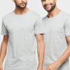 Pack de 3 camisetas Ralph Lauren grises con cuello redondo para hombre Pack de 3 camisetas Ralph Lauren grises con cuello redondo para hombre