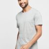 Pack de 3 camisetas Ralph Lauren grises con cuello redondo para hombre Pack de 3 camisetas Ralph Lauren grises con cuello redondo para hombre