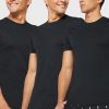 Pack de 3 camisetas Ralph Lauren negras con cuello redondo para hombre Pack de 3 camisetas Ralph Lauren negras con cuello redondo para hombre