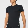 Pack de 3 camisetas Ralph Lauren negras con cuello redondo para hombre Pack de 3 camisetas Ralph Lauren negras con cuello redondo para hombre