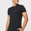 Pack de 3 camisetas Ralph Lauren negras con cuello redondo para hombre Pack de 3 camisetas Ralph Lauren negras con cuello redondo para hombre