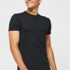 Pack de 3 camisetas Ralph Lauren negras con cuello redondo para hombre Pack de 3 camisetas Ralph Lauren negras con cuello redondo para hombre