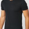 Pack de 3 camisetas Ralph Lauren negras con cuello redondo para hombre Pack de 3 camisetas Ralph Lauren negras con cuello redondo para hombre