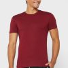 Pack de 3 camisetas Ralph Lauren rojas con cuello redondo para hombre Pack de 3 camisetas Ralph Lauren rojas con cuello redondo para hombre