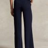 Pantalones anchos de cady Ralph Lauren para mujer en color azul marino