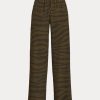 Pantalones anchos de crepé con estampado de cebra de Ralph Lauren para mujer en color oliva Pantalones anchos de crepé con estampado de cebra de Ralph Lauren para mujer en color oliva
