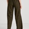 Pantalones anchos de crepé con estampado de cebra de Ralph Lauren para mujer en color oliva Pantalones anchos de crepé con estampado de cebra de Ralph Lauren para mujer en color oliva