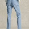 Pantalones capri acampanados de cambray azul Ralph Lauren para mujer Pantalones capri acampanados de cambray azul Ralph Lauren para mujer