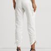 Pantalones cargo blancos Ralph Lauren Shantung para mujer Pantalones cargo blancos Ralph Lauren Shantung para mujer