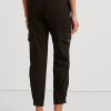 Pantalones cargo negros con cinturón de Ralph Lauren para mujer Pantalones cargo negros con cinturón de Ralph Lauren para mujer