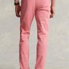 Pantalones chinos ajustados elásticos Ralph Lauren de color rosa para hombre Pantalones chinos ajustados elásticos Ralph Lauren de color rosa para hombre