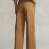 Pantalones chinos anchos Ralph Lauren color caqui para mujer Pantalones chinos anchos Ralph Lauren color caqui para mujer