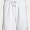 Pantalones cortos blancos con cordón de felpa de Ralph Lauren para hombre