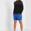 Pantalones cortos cargo con efecto tie-dye de Ralph Lauren para hombre en azul