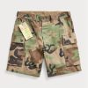 Pantalones cortos cargo Ralph Lauren Camo Ripstop en color oliva para hombre Pantalones cortos cargo Ralph Lauren Camo Ripstop en color oliva para hombre