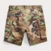 Pantalones cortos cargo Ralph Lauren Camo Ripstop en color oliva para hombre Pantalones cortos cargo Ralph Lauren Camo Ripstop en color oliva para hombre