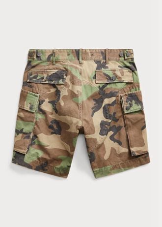 Pantalones cortos cargo Ralph Lauren Camo Ripstop en color oliva para hombre Pantalones cortos cargo Ralph Lauren Camo Ripstop en color oliva para hombre