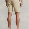 Pantalones cortos chinos ajustados y elásticos de Ralph Lauren para hombre en color caqui Pantalones cortos chinos ajustados y elásticos de Ralph Lauren para hombre en color caqui