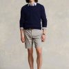 Pantalones cortos chinos ajustados y elásticos Ralph Lauren grises para hombre Pantalones cortos chinos ajustados y elásticos Ralph Lauren grises para hombre