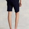 Pantalones cortos chinos ajustados y elásticos Ralph Lauren para hombre en azul marino Pantalones cortos chinos ajustados y elásticos Ralph Lauren para hombre en azul marino