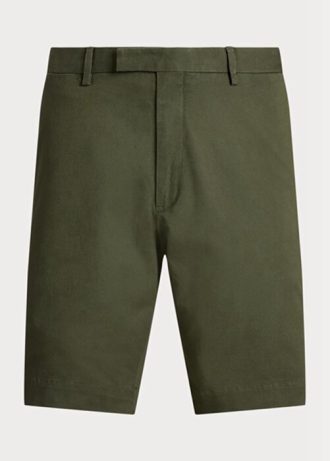 Pantalones cortos chinos ajustados y elásticos Ralph Lauren para hombre en color oliva Pantalones cortos chinos ajustados y elásticos Ralph Lauren para hombre en color oliva