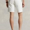 Pantalones cortos chinos de corte recto y elástico Ralph Lauren blancos para hombre Pantalones cortos chinos de corte recto y elástico Ralph Lauren blancos para hombre