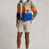 Pantalones cortos chinos de corte recto y elástico Ralph Lauren para hombre en color caqui