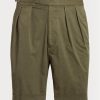 Pantalones cortos chinos elásticos a medida Ralph Lauren en color oliva para hombre Pantalones cortos chinos elásticos a medida Ralph Lauren en color oliva para hombre