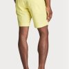 Pantalones cortos chinos rectos elásticos Ralph Lauren amarillos para hombre