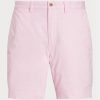Pantalones cortos chinos rectos elásticos Ralph Lauren de color rosa para hombre