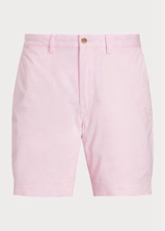 Pantalones cortos chinos rectos elásticos Ralph Lauren de color rosa para hombre Pantalones cortos chinos rectos elásticos Ralph Lauren de color rosa para hombre