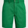 Pantalones cortos chinos rectos elásticos Ralph Lauren verdes para hombre