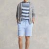 Pantalones cortos con cordón ajustable Ralph Lauren Terry para hombre en azul Pantalones cortos con cordón ajustable Ralph Lauren Terry para hombre en azul