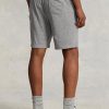 Pantalones cortos con cordón ajustable Ralph Lauren Terry para hombre en gris