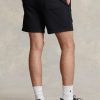 Pantalones cortos deportivos de polar Ralph Lauren Polo para hombre, color negro Pantalones cortos deportivos de polar Ralph Lauren Polo para hombre, color negro