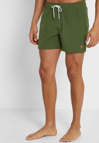 Pantalones cortos esenciales Ralph Lauren verdes para hombre Pantalones cortos esenciales Ralph Lauren verdes para hombre