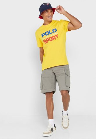 Pantalones cortos esenciales Ralph Lauren verdes para hombre Pantalones cortos esenciales Ralph Lauren verdes para hombre