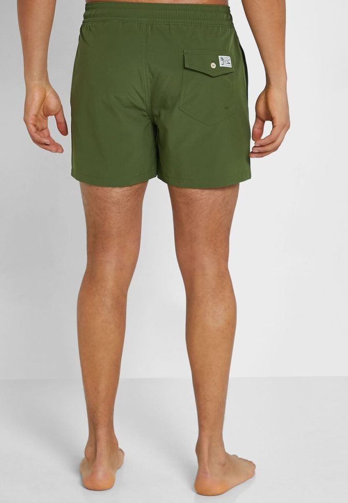 Pantalones cortos esenciales Ralph Lauren verdes para hombre Pantalones cortos esenciales Ralph Lauren verdes para hombre