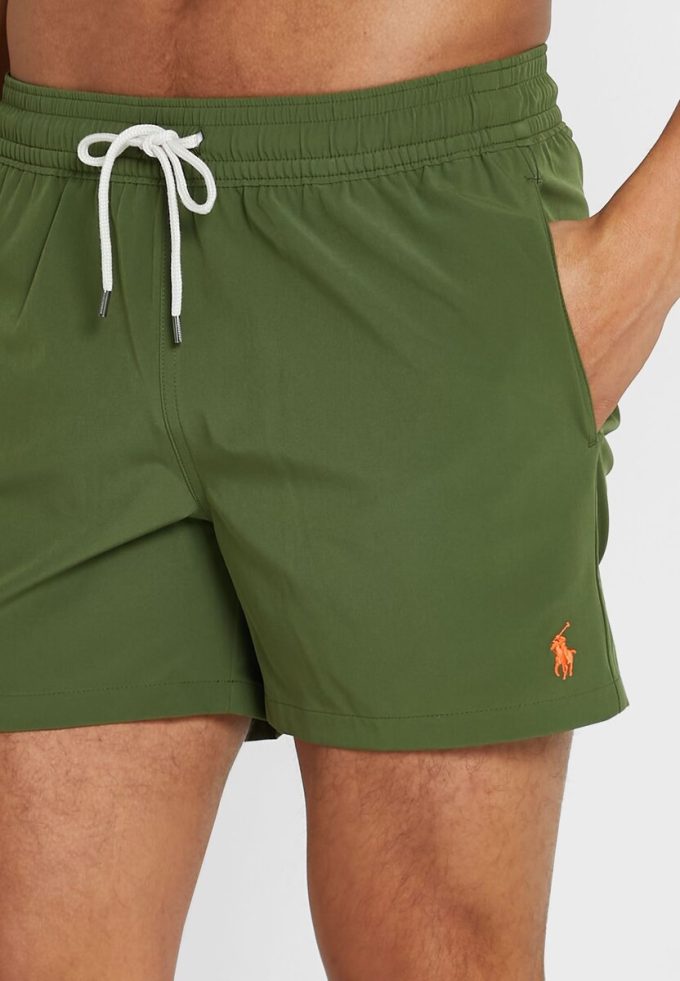 Pantalones cortos esenciales Ralph Lauren verdes para hombre Pantalones cortos esenciales Ralph Lauren verdes para hombre