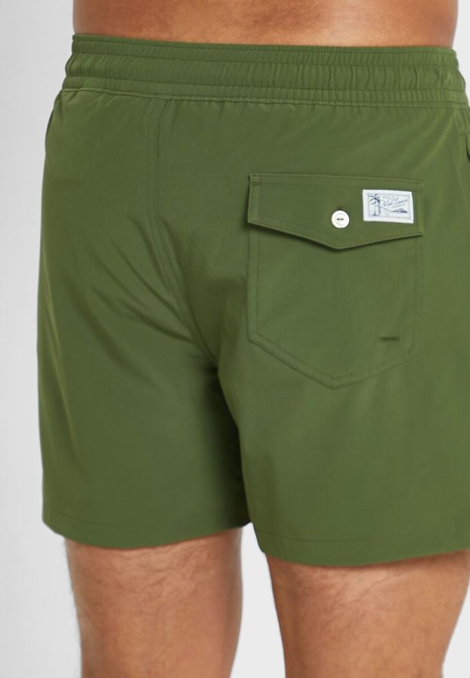 Pantalones cortos esenciales Ralph Lauren verdes para hombre Pantalones cortos esenciales Ralph Lauren verdes para hombre