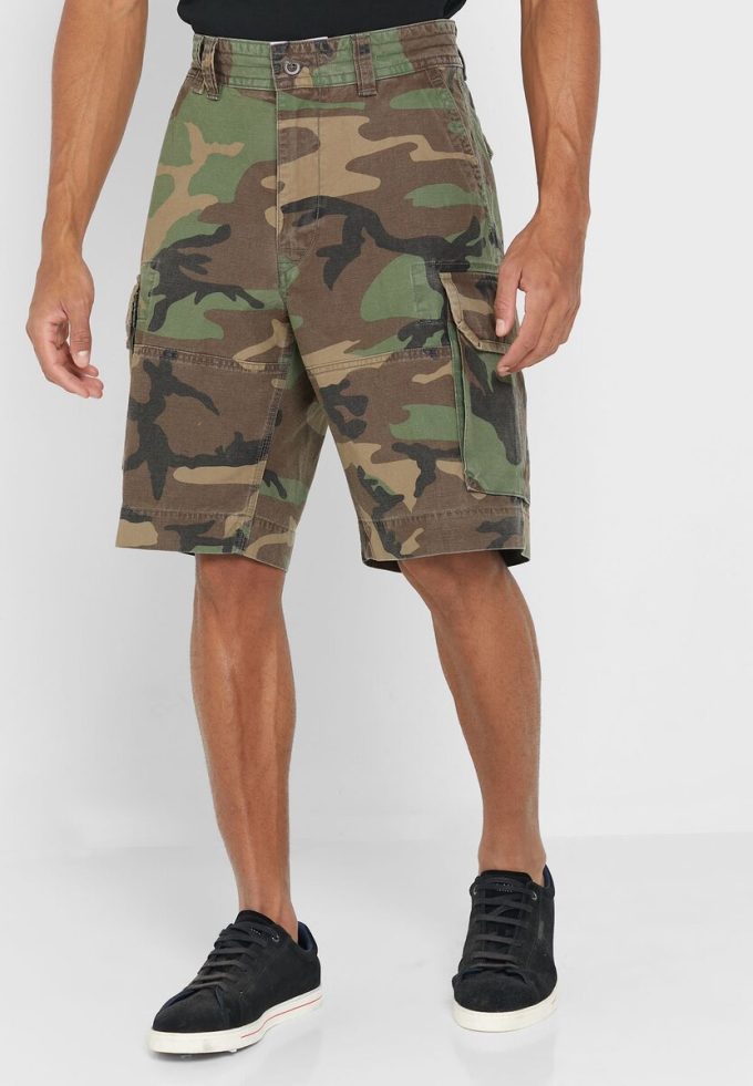 Pantalones cortos estampados Ralph Lauren verdes para hombre Pantalones cortos estampados Ralph Lauren verdes para hombre